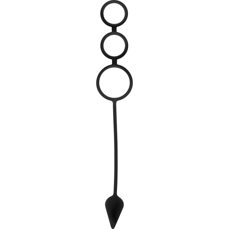 OHMAMA FETISH - ANELLI E PLUG IN SILICONE
