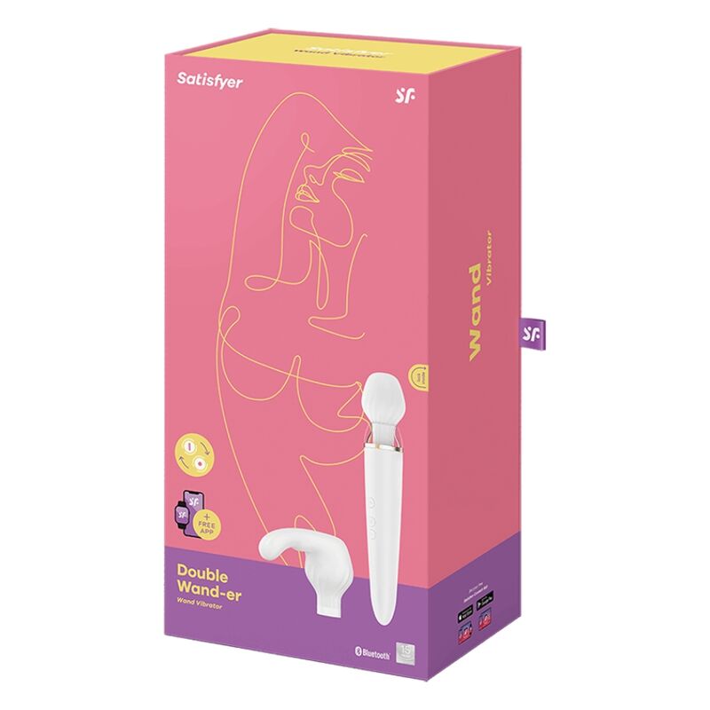 SATISFYER - APP DOPPIA WANDER BIANCA
