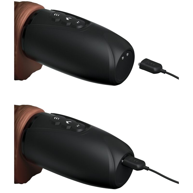 KING COCK - PLUS TRIPLE AMENAZA TONO DE PIEL MORENA