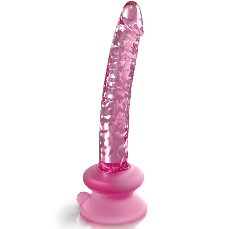 ICICLES - N. 86 DILDO IN VETRO CON VENTOSA