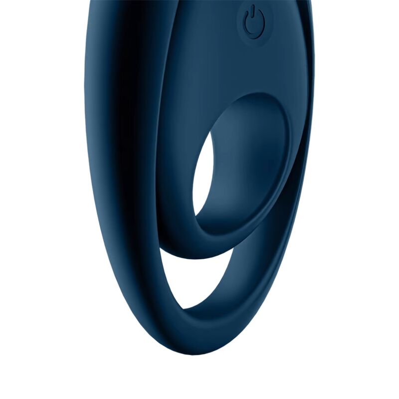 SATISFYER - GLORIOUS DUO RING VIBRATORE BLU