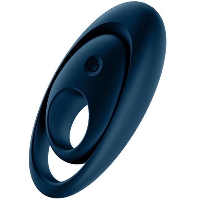 SATISFYER - GLORIOUS DUO RING VIBRATORE BLU