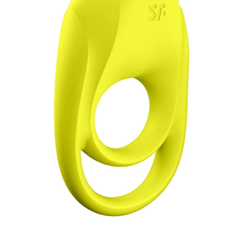 SATISFYER - SPETTACOLARE DUO RING VIBRATORE GIALLO