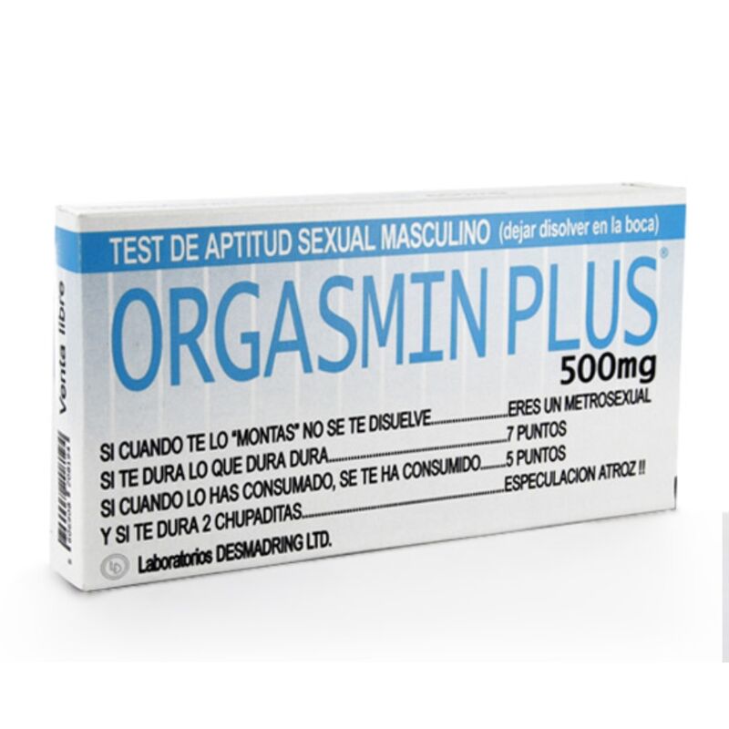 DIABLO GOLOSO - SCATOLA DI CARAMELLE ORGASMIN PLUS MASCHILE