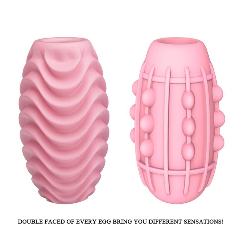 PRETTY LOVE - UOVO MASTURBATORE ROSA A DOPPIA FACCIA
