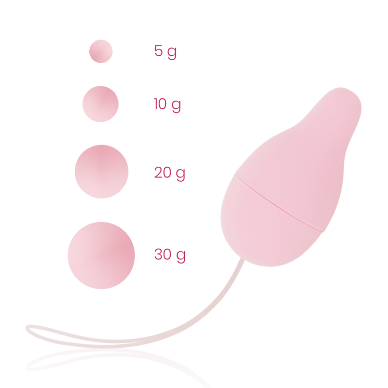 OHMAMA - SISTEMA DE PESAS KEGEL PARA EL DESARROLLO DEL SUELO PÉLVICO