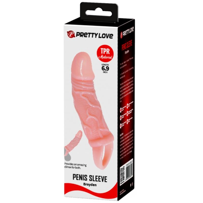 BAILE - FUNDA EXTENSORA DE PENE CON CORREA PARA TESTÍCULOS 13,5 CM