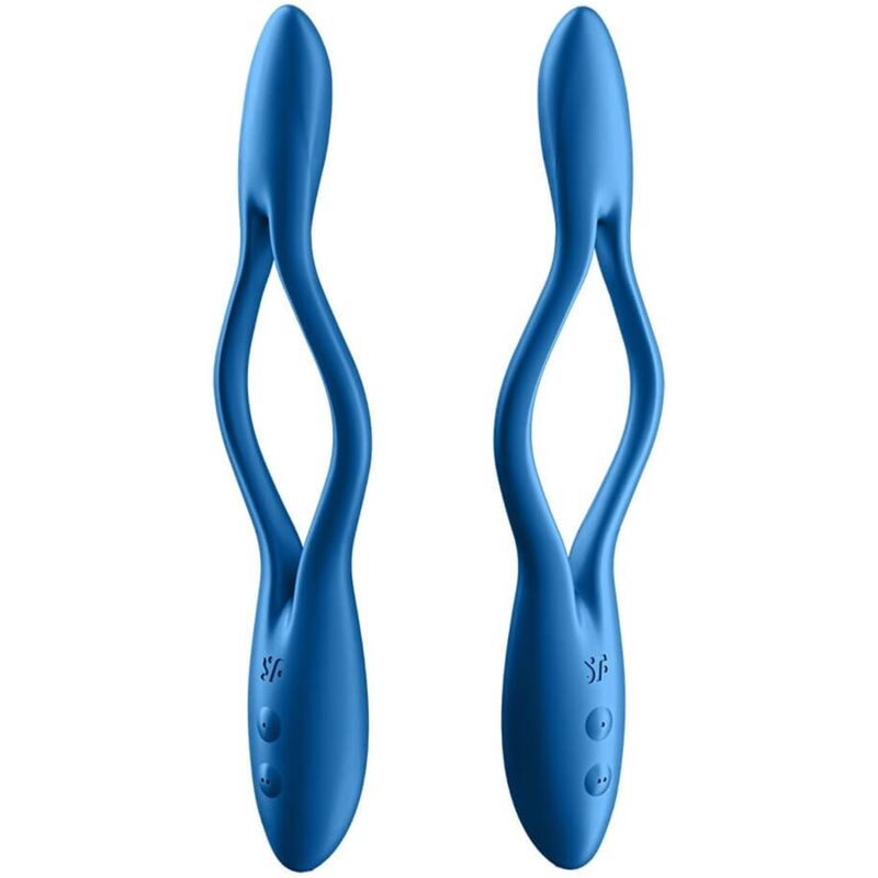 SATISFYER - JUEGO ELÁSTICO MULTIVIBRADOR AZUL