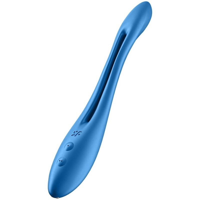 SATISFYER - ELASTIC GAME MULTI VIBRATORE BLU