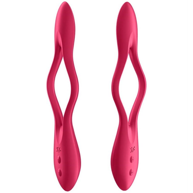 SATISFYER - ELASTIC JOY MULTIVIBRADOR ROJO