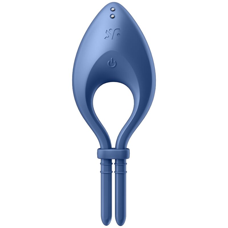 SATISFYER - BULLSEYE RING VIBRATORE APP BLU