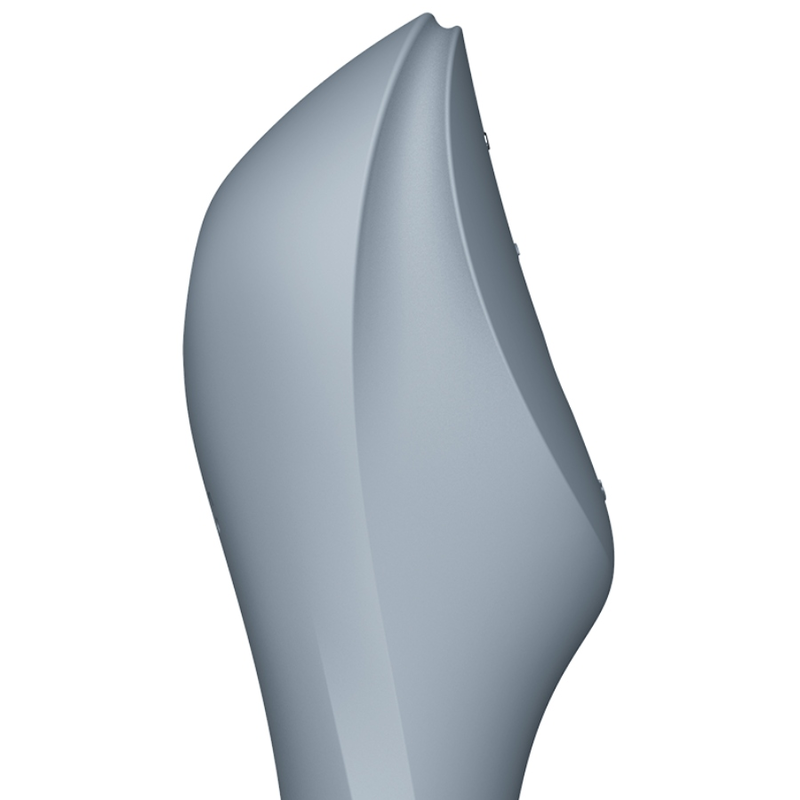 SATISFYER - CURVY TRINITY 3 AIR PULSE VIBRATORE GRIGIO