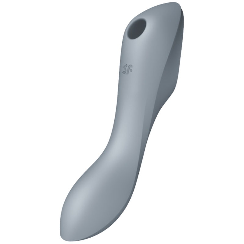 SATISFYER - CURVY TRINITY 3 AIR PULSE VIBRATORE GRIGIO