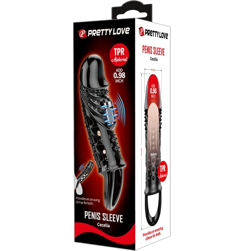 PRETTY LOVE - FUNDA PARA PENE CECELIA BLACK