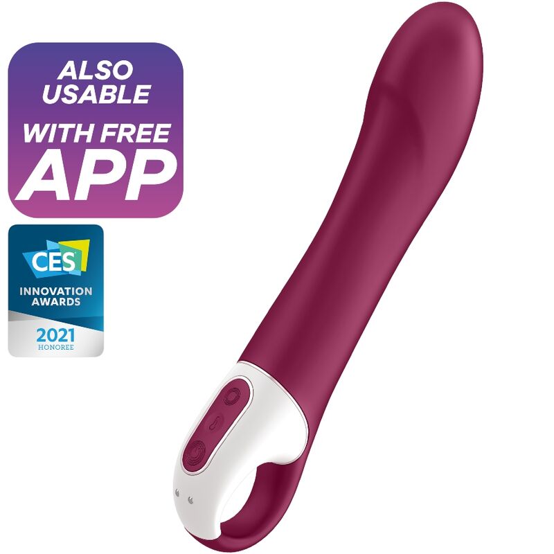 SATISFYER - VIBRATORE PER PUNTO G CON GRANDE CALORE