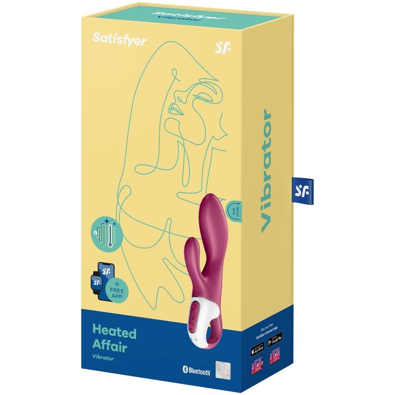SATISFYER - VIBRADOR DE PUNTO G HEATED AFFAIR