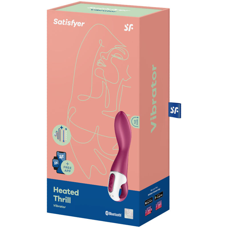 SATISFYER - VIBRADOR DE PUNTO G CON CALENTADOR