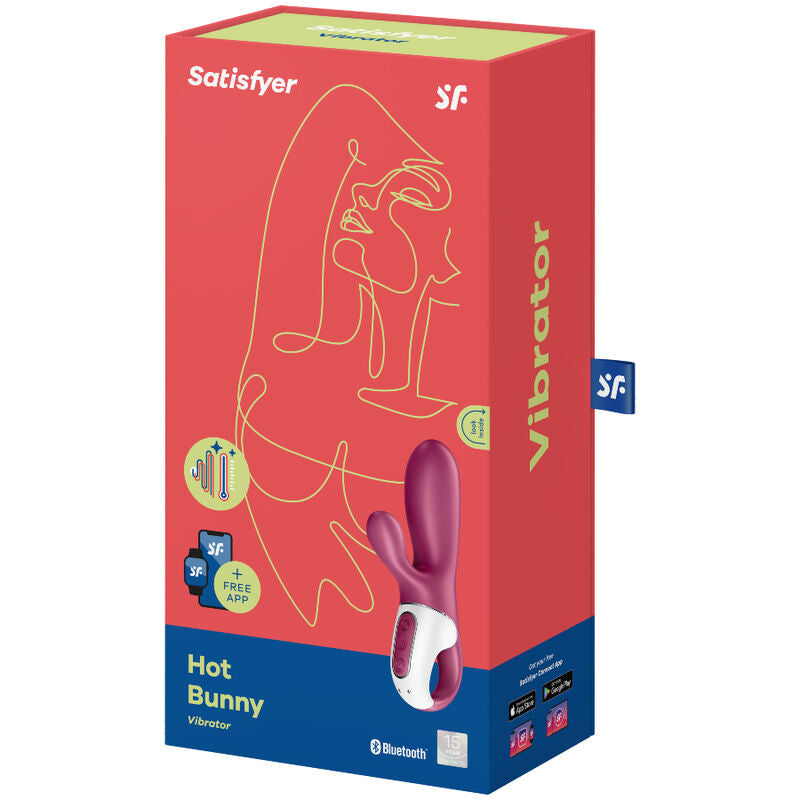 SATISFYER - VIBRATORE HOT BUNNY PUNTO G