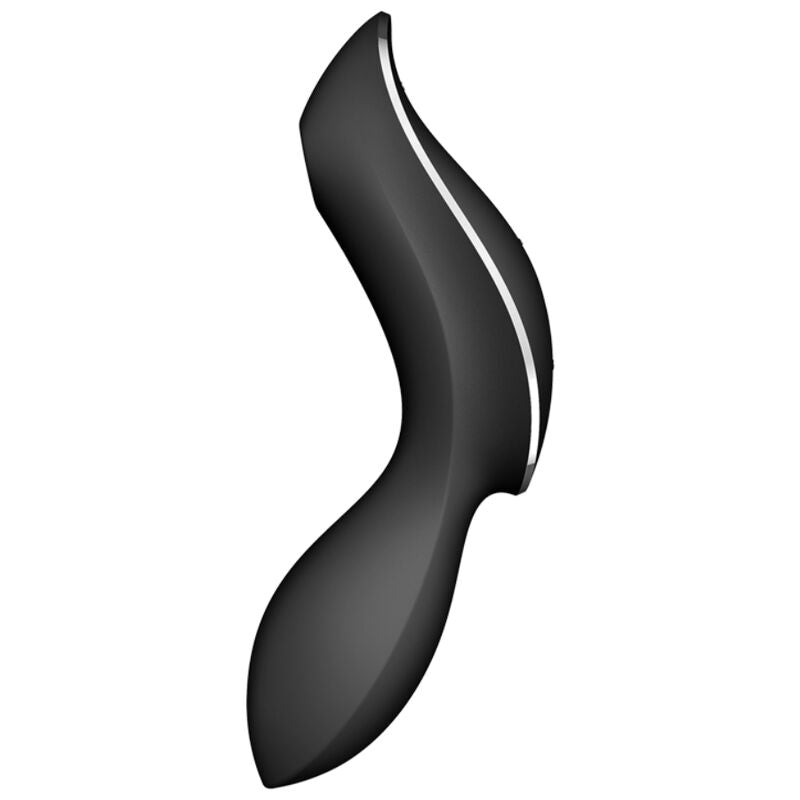 SATISFYER - CURVY TRINITY 2 AIR PULSE VIBRATORE NERO