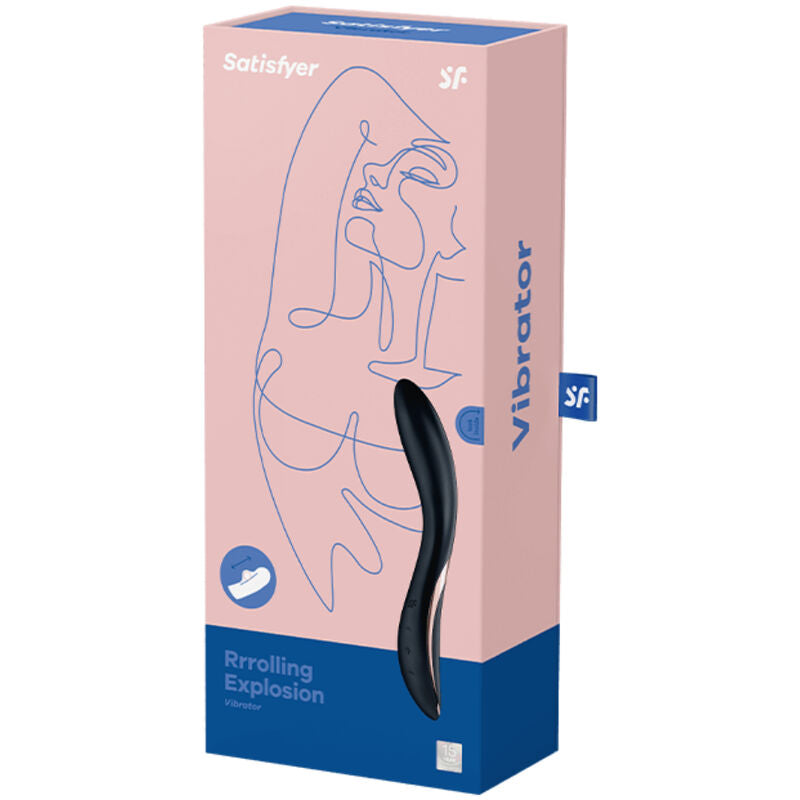 SATISFYER - VIBRATORE PER PUNTO G CON ESPLOSIONE ROTANTE