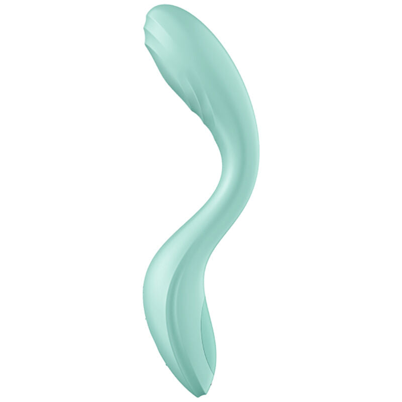 SATISFYER - VIBRATORE PER PUNTO G PIACERE ROTANTE VERDE
