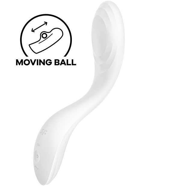 SATISFYER - VIBRATORE PER PUNTO G PIACERE ROTANTE VERDE