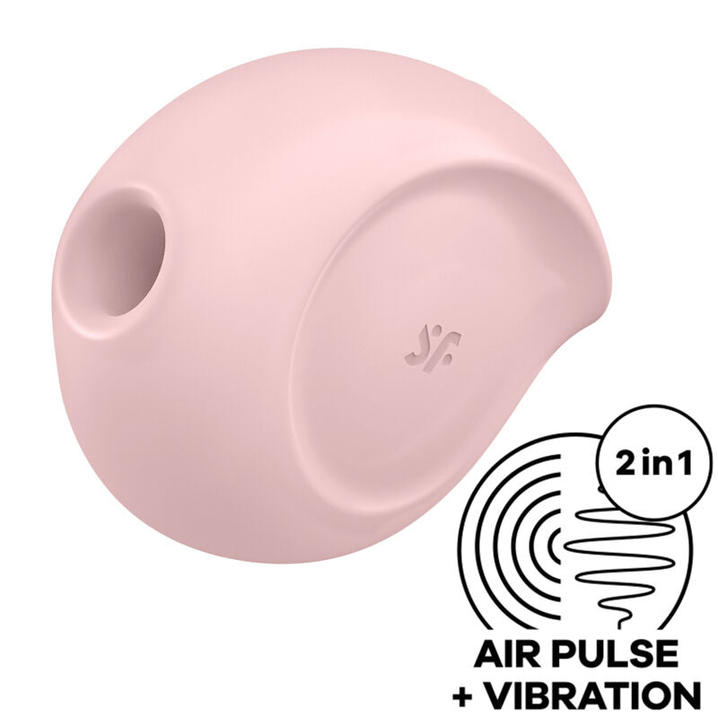 SATISFYER - SUGAR RUSH AIR PULSE STIMOLATORE E VIBRATORE ROSA
