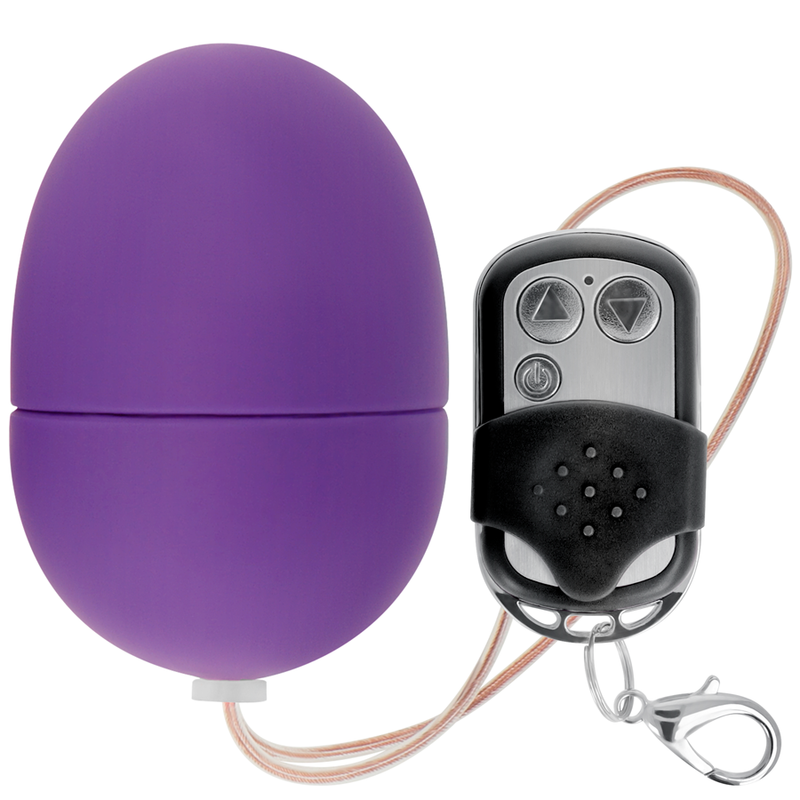 EN LÍNEA - HUEVO VIBRADOR CON CONTROL REMOTO MORADO
