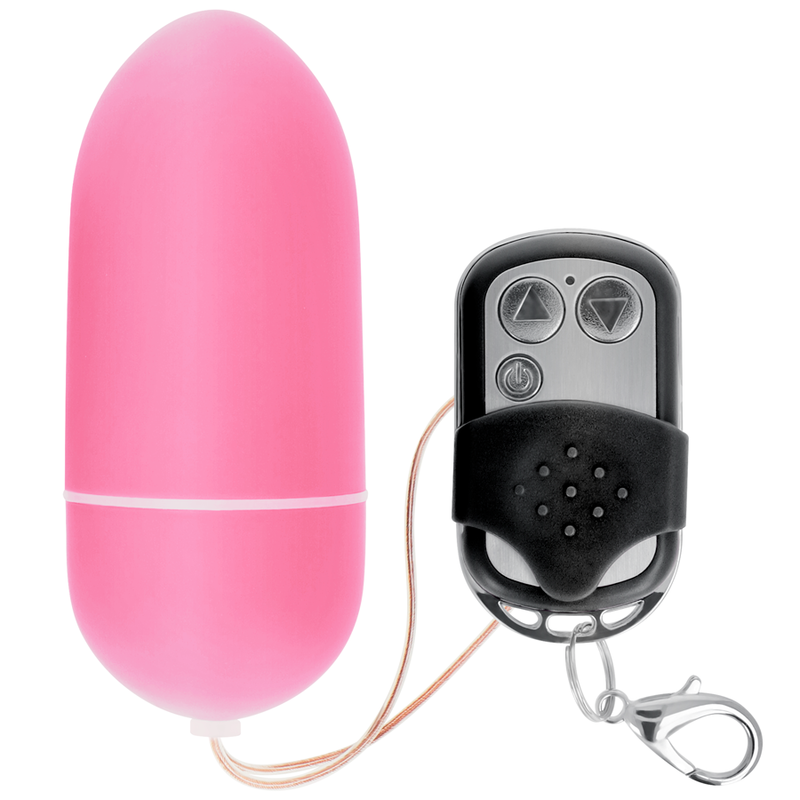 EN LÍNEA - HUEVO VIBRADOR A CONTROL REMOTO L ROSA