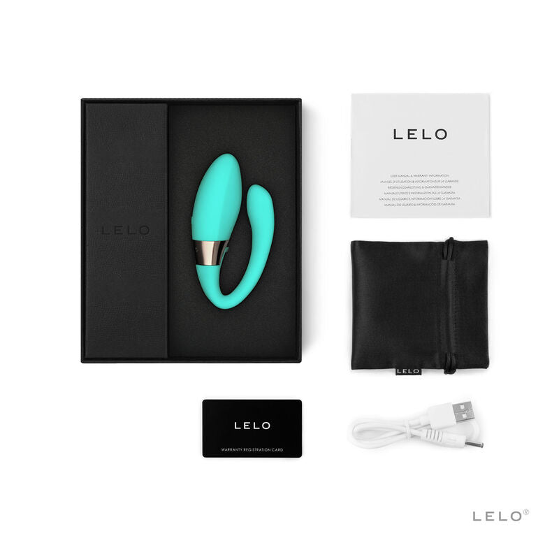 LELO - MASAJEADOR PARA PAREJAS TIANI HARMONY AQUA GREEN