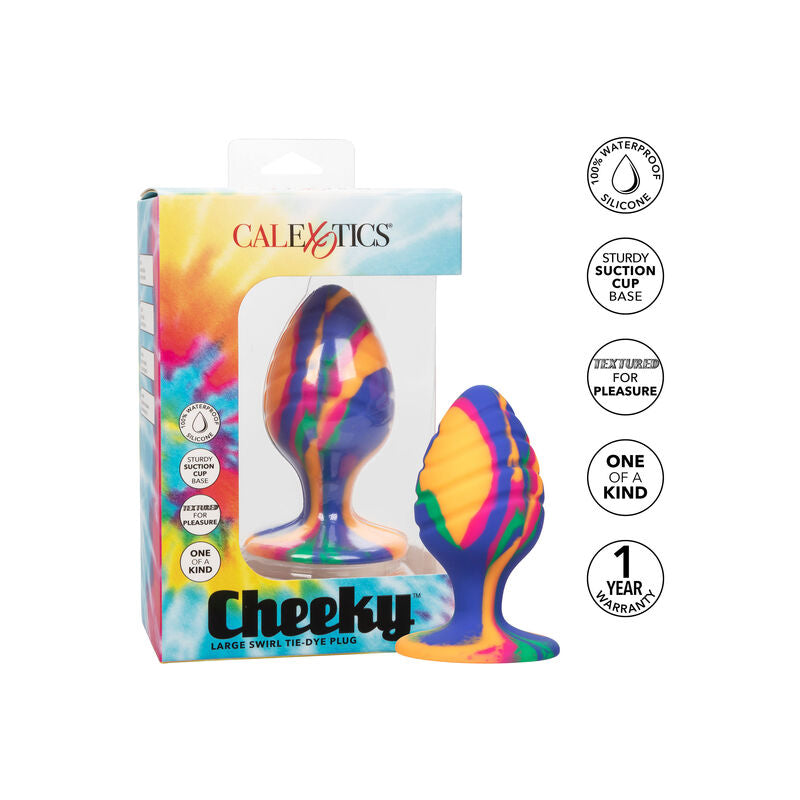 CALEXOTICS - CHEEKY LARGUE SWIRL PLUG ANALE