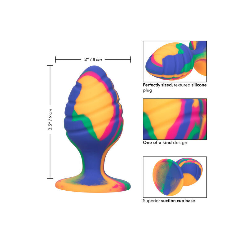 CALEXOTICS - CHEEKY LARGUE SWIRL PLUG ANALE