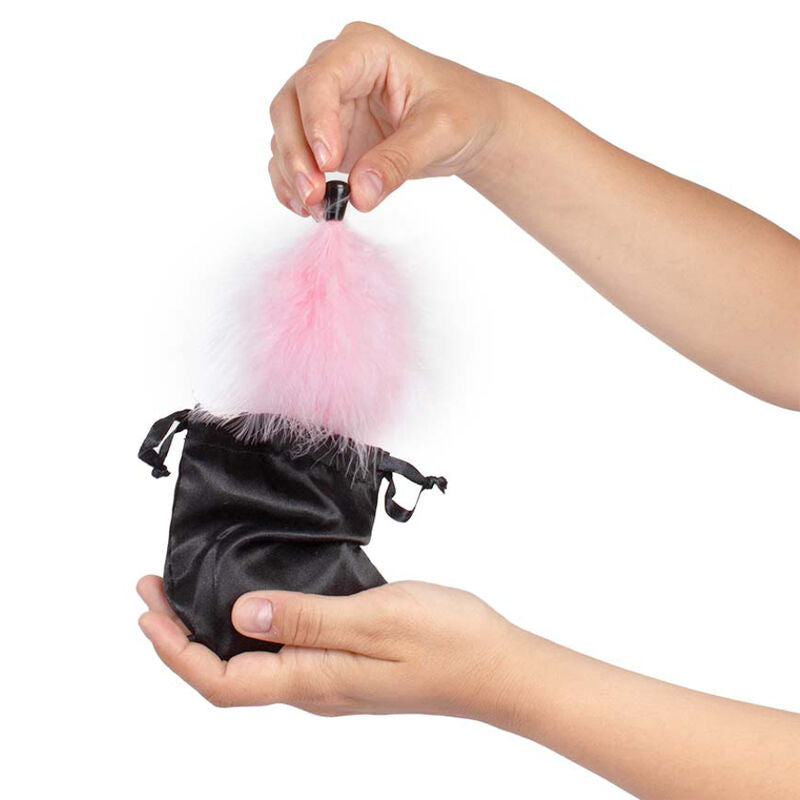 SECRETPLAY - KIT LUCE DORATA AFRODISIACO CIOCCOLATO IN POLVERE COMMESTIBILI E PIUMA
