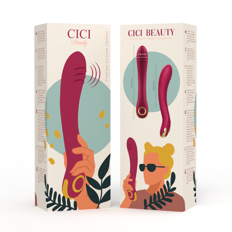 CICI BEAUTY - VIBRATORE PUNTO G IN SILICONE PREMIUM