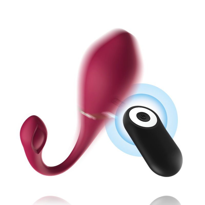 CICI BEAUTY - VIBRATORE A OVETTO IN SILICONE PREMIUM CON TELECOMANDO