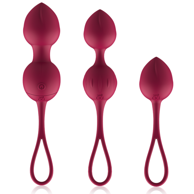 CICI BEAUTY - PERLINE KEGEL VIBRANTI IN SILICONE PREMIUM CON TELECOMANDO