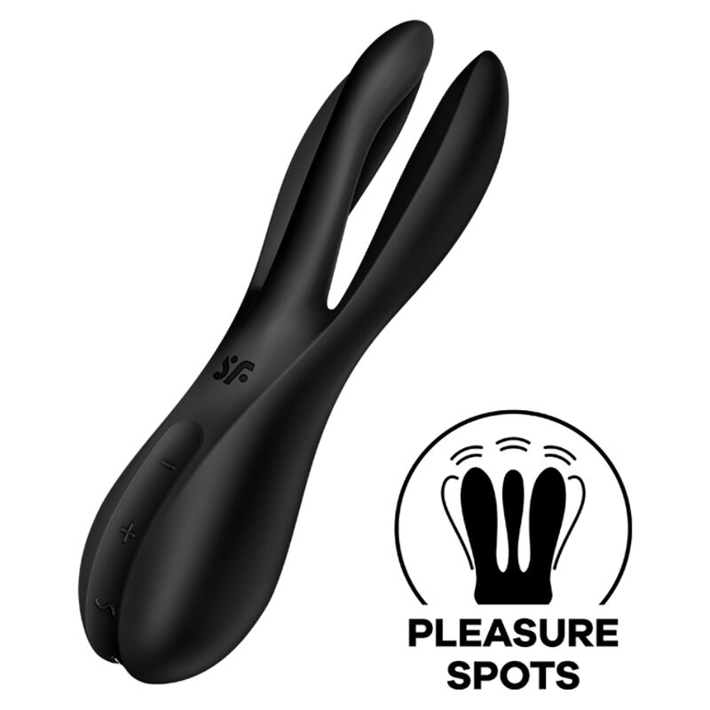 SATISFYER - VIBRATORE TRE 2 NERO
