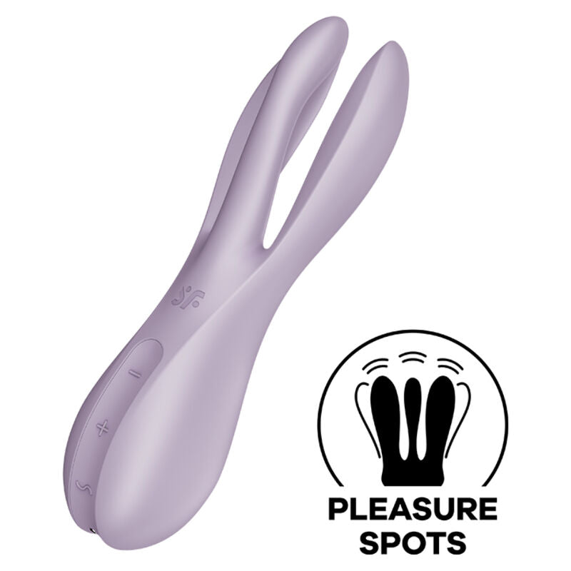 SATISFYER - VIBRATORE TRE 2 NERO