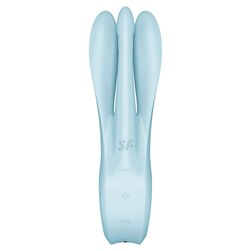SATISFYER - VIBRATORE A TRE 1 BLU