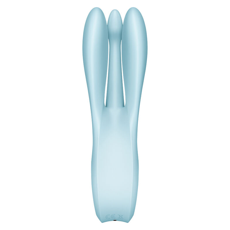 SATISFYER - VIBRATORE A TRE 1 BLU