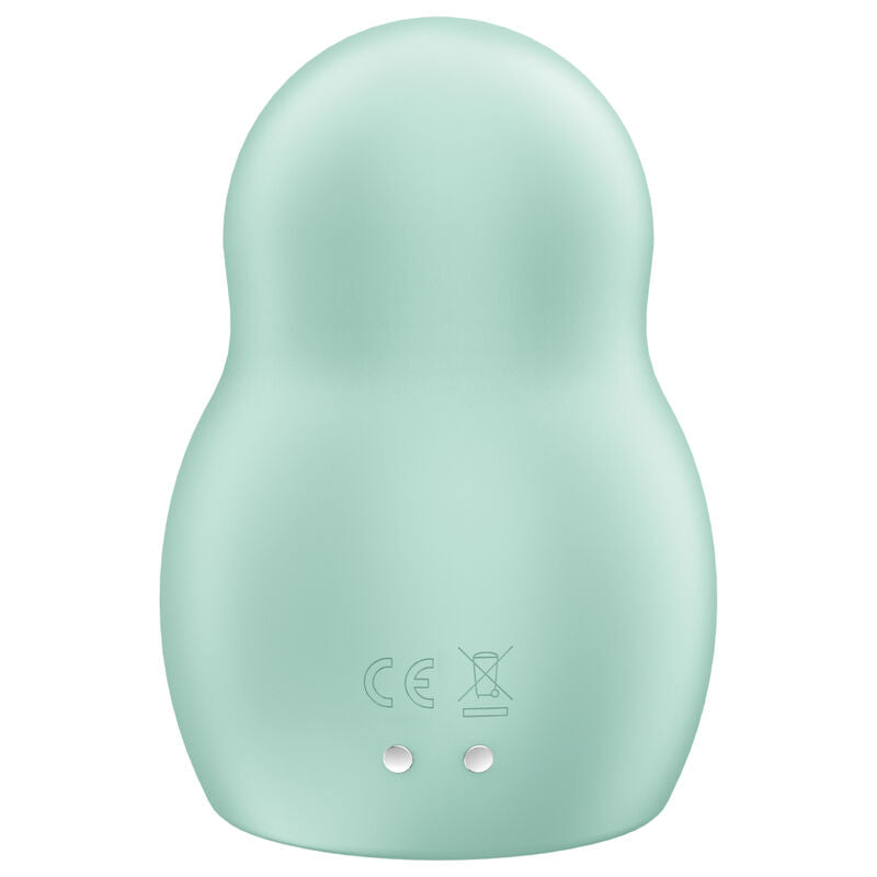 SATISFYER - PRO TO GO 1 DOPPIO STIMOLATORE E VIBRATORE A IMPULSI D'ARIA ROSSO