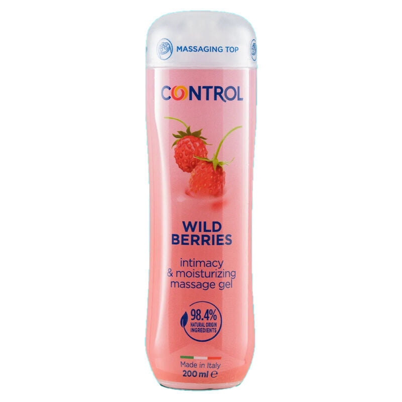 CONTROL - GEL MASSAGGIO 3 IN 1 FRUTTI DI BOSCO 200 ML