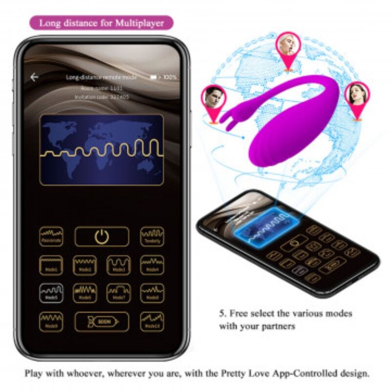 PRETTY LOVE - CATALINA MASSAGER APP GRATUITA LILLA