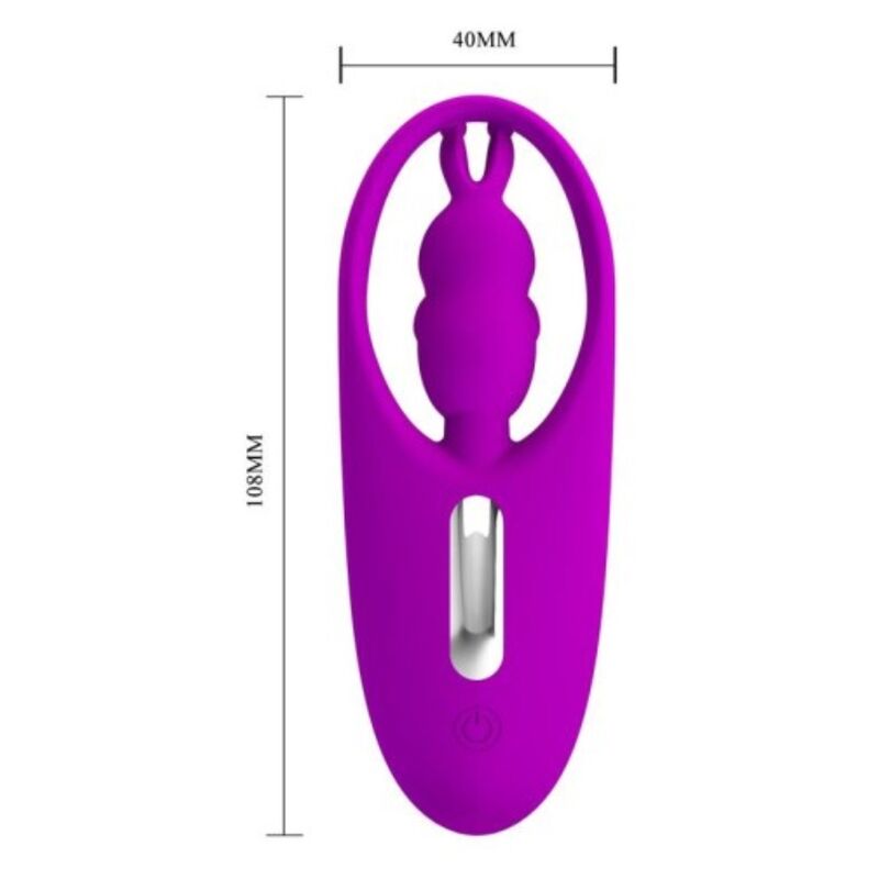 PRETTY LOVE - STIMOLATORE WILD RABBIT PER MUTANDINE CON TELECOMANDO LILLA