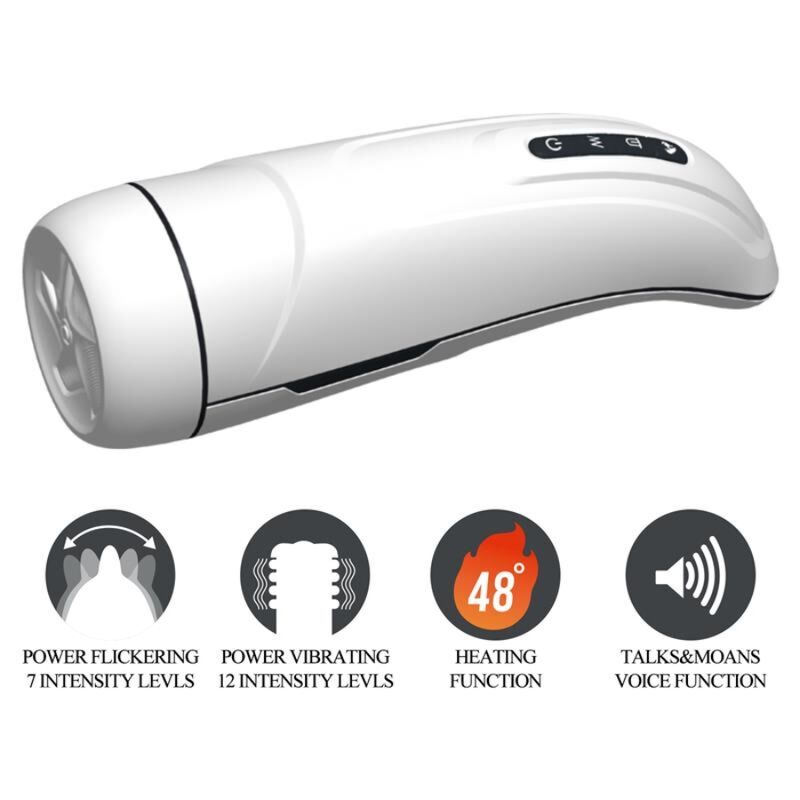 PRETTY LOVE - MARISSA MALE MASTURBATOR VIBRATION, HEAT, VOICE AND STIMULATING WAVES