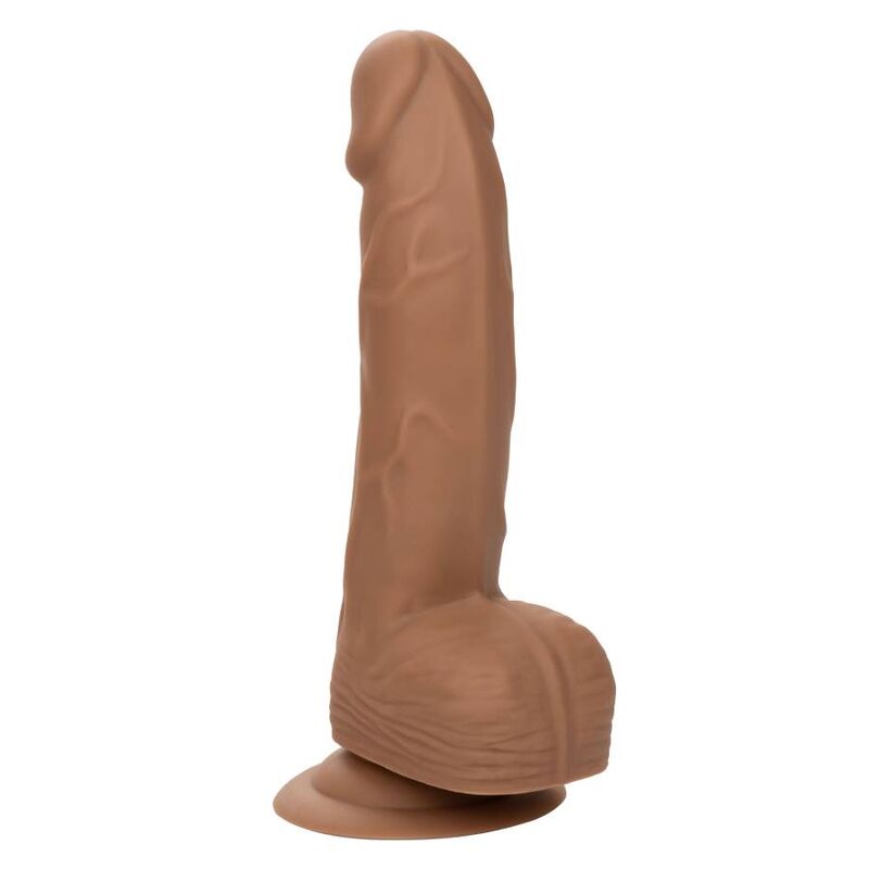 CALEXOTICS - BORCHIE IN SILICONE 15,24 CM MARRONE