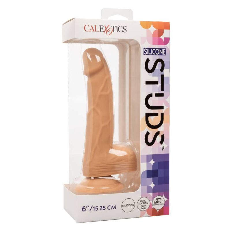 CALEXOTICS - BORCHIE IN SILICONE 15,24 CM PELLE