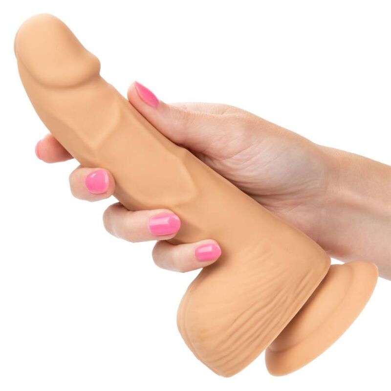 CALEXOTICS - BORCHIE IN SILICONE 15,24 CM PELLE