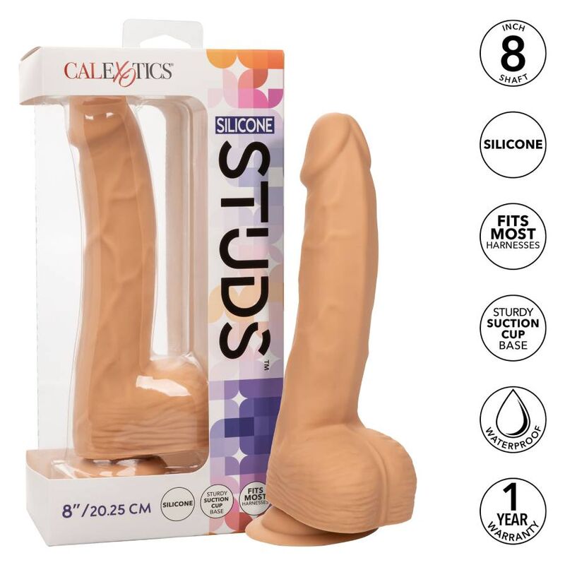 CALEXOTICS - BORCHIE IN SILICONE 20,32 CM SKIN