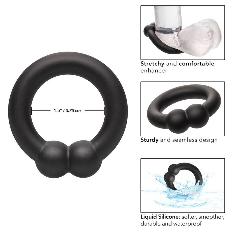 CALEXOTICS - ANELLO ALPHA MUSCLE NERO